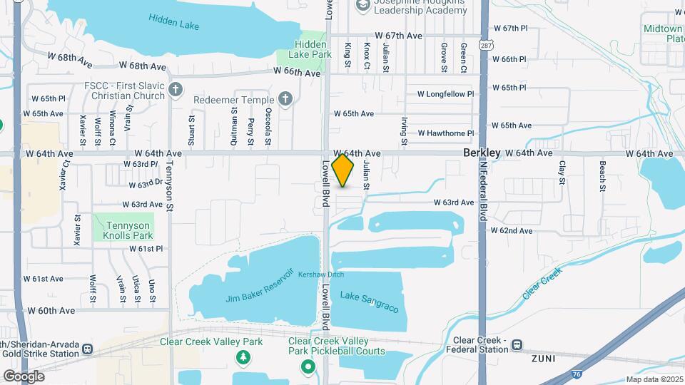 3519 W 63rd Pl Map and Location Details