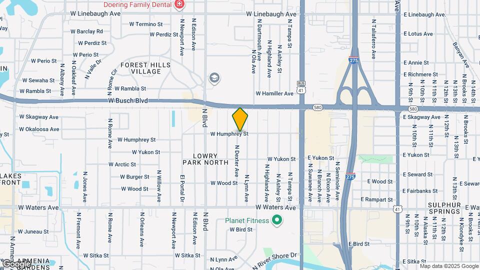 8723 N Dexter Ave Map and Location Details
