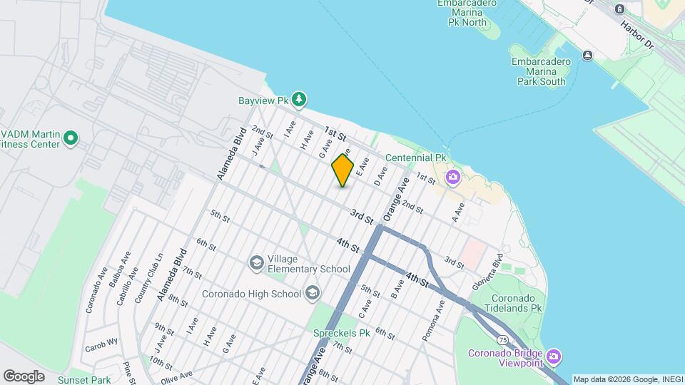 248 E Ave Map and Location Details