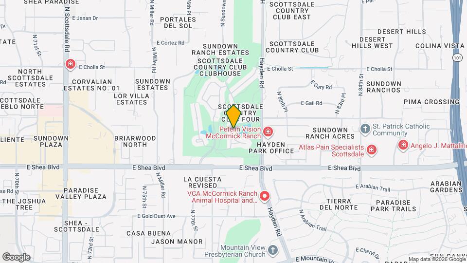 10897 N 78th St Map and Location Details