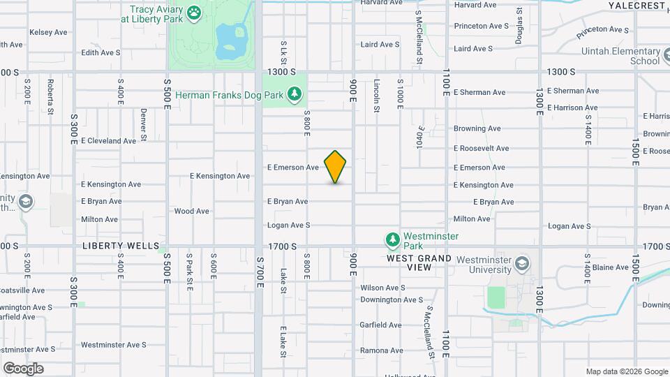 854 E Kensington Ave Map and Location Details