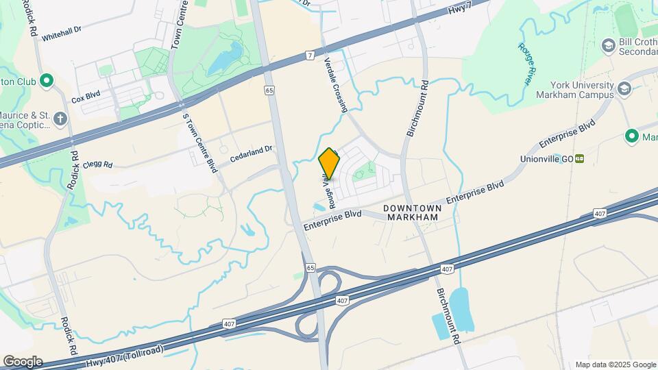 37 Rouge Valley Dr W Map and Location Details