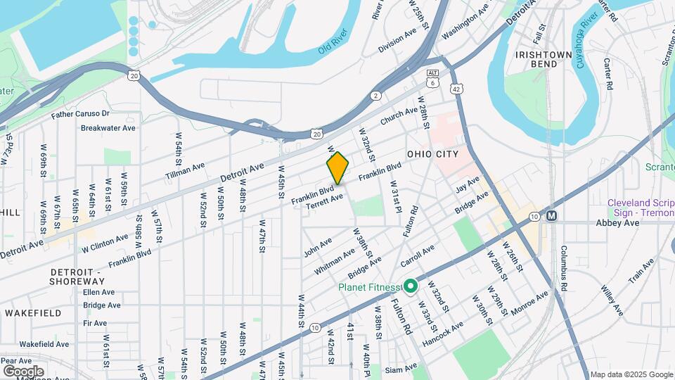 3811 Franklin Blvd Map and Location Details
