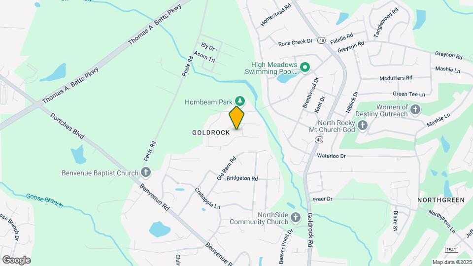 204 Sedgefield Dr Map and Location Details