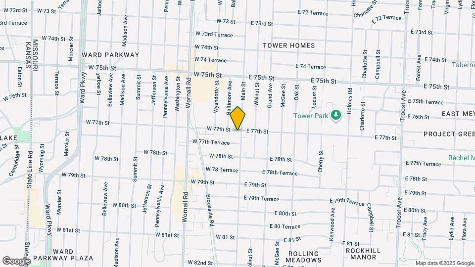 7704-7712 Main St Mapa y Detalles de la Ubicación