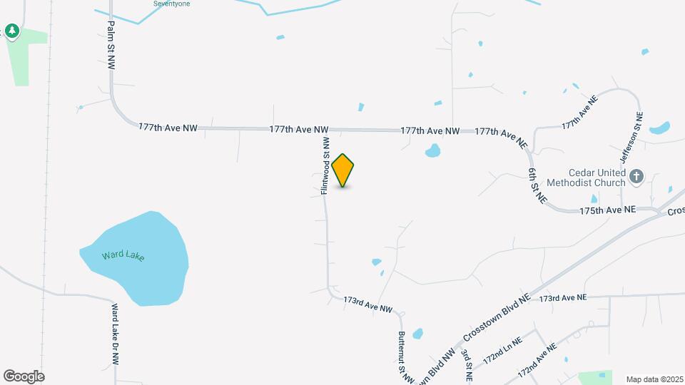 17539 Flintwood St NW Map and Location Details