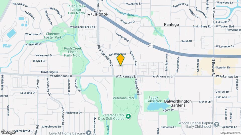2204 Shady Park Dr Map and Location Details