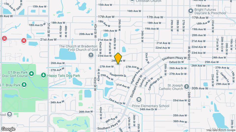 2606 39th St W Map and Location Details