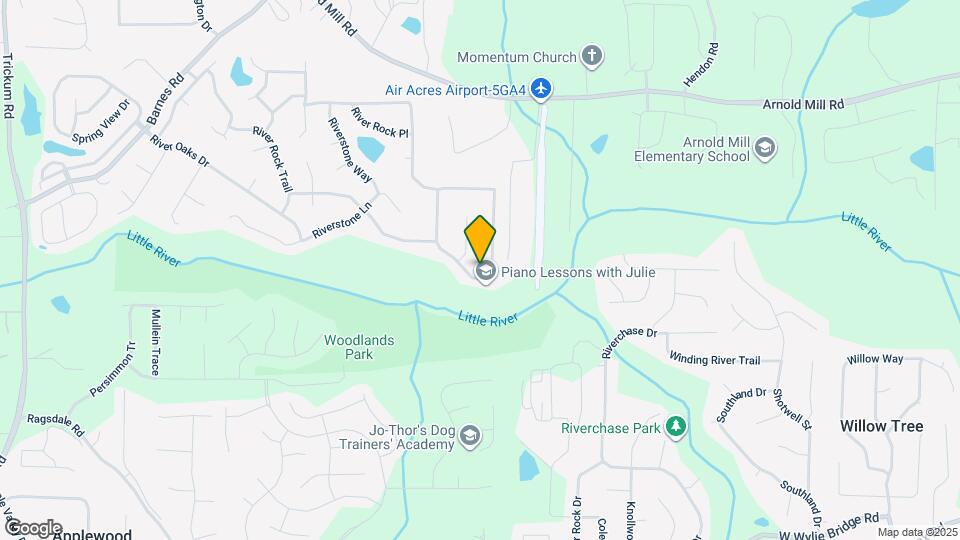 6021 Woodcreek Dr Map and Location Details