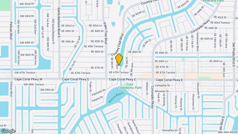 4707 SE 5th Ave Map and Location Details