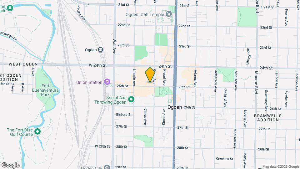 274 25th St, Unit 1 Map and Location Details