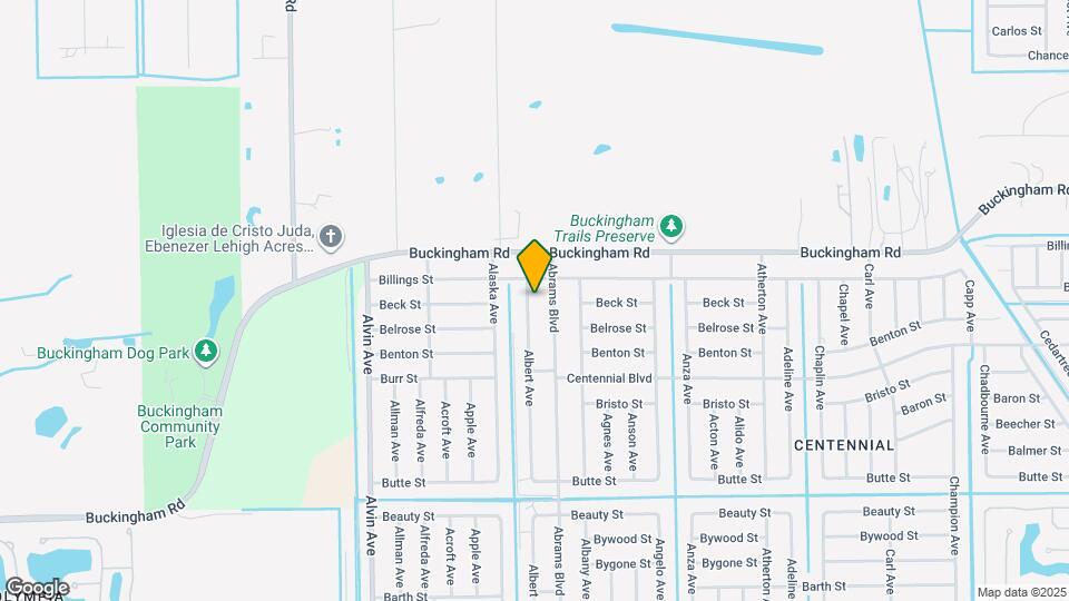 1134 Albert Ave Map and Location Details