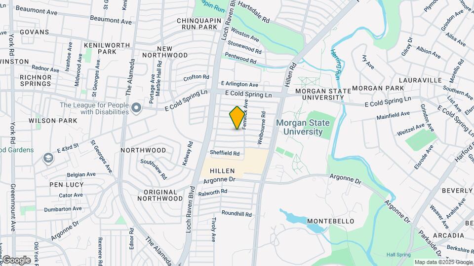 1543 Northwick Rd Map and Location Details