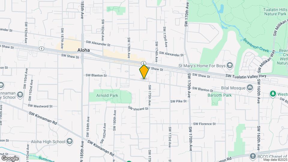 17635 SW Blanton St Map and Location Details