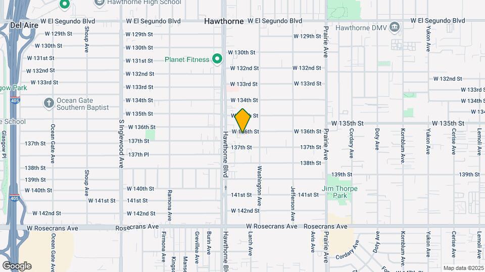 4362 W 136th St Mapa y Detalles de la Ubicación