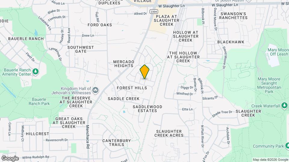 10506 Wylie Dr Map and Location Details