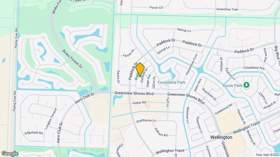 845 Daffodil Dr Mapa y Detalles de la Ubicación