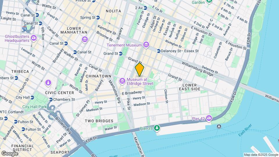 23 Ludlow St Mapa y Detalles de la Ubicación