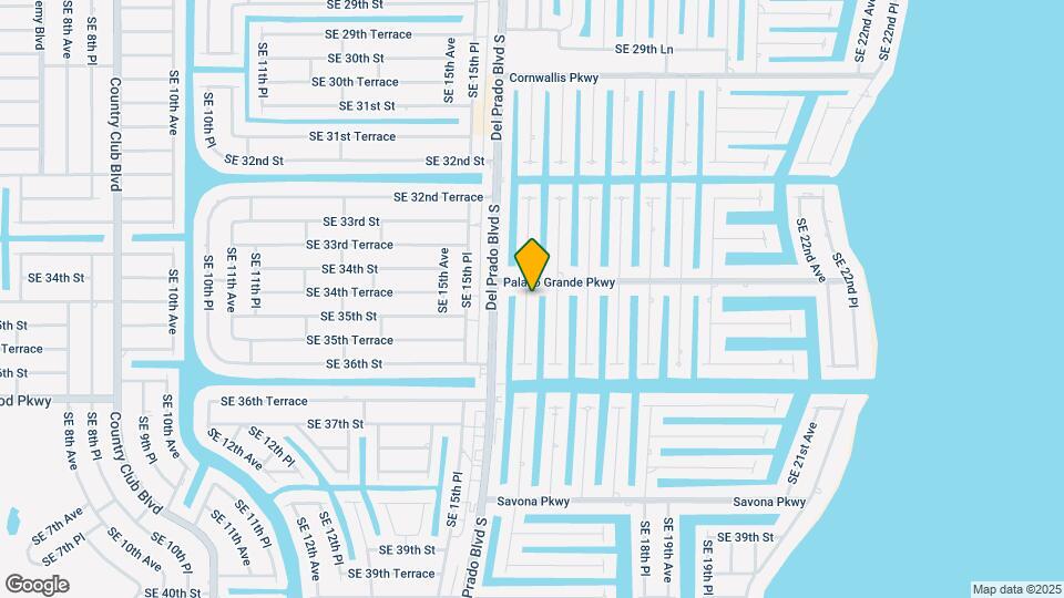 3405 SE 16th Pl Map and Location Details