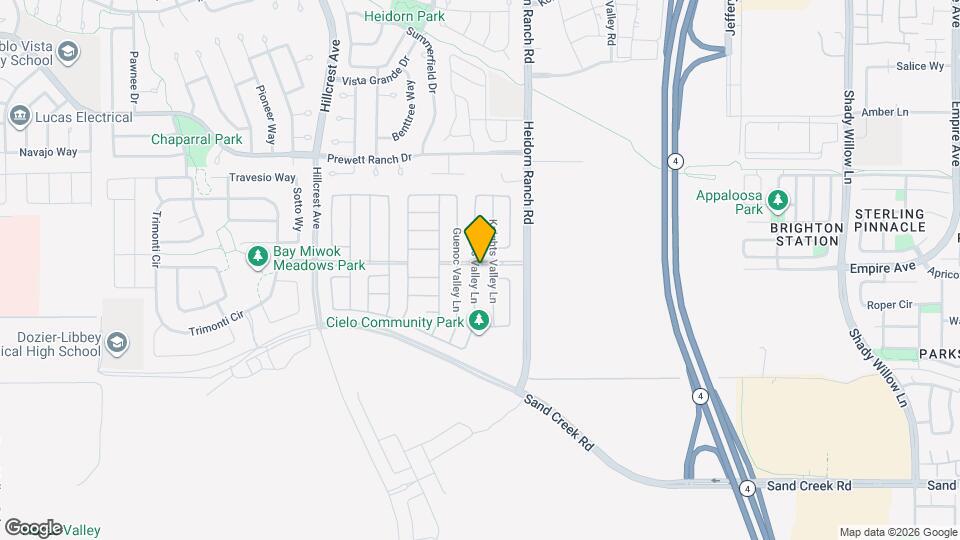 5401 Hames Valley Ln Map and Location Details