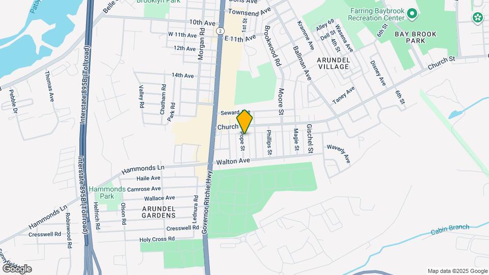 5703 Pope St Map and Location Details