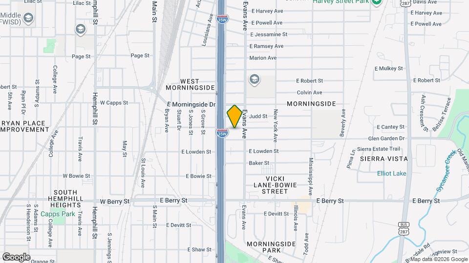 804 E Cantey St Map and Location Details