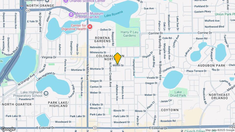 1704 Weltin St Map and Location Details