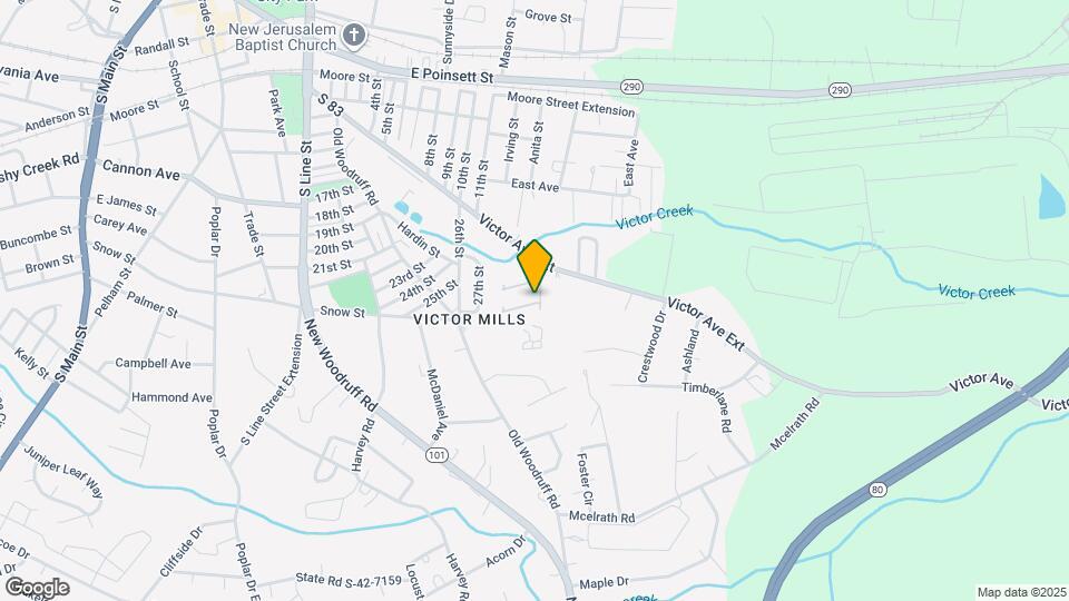 904 Yarn Wy Map and Location Details