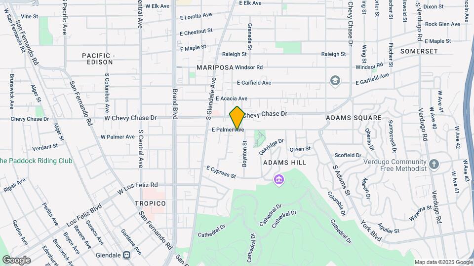 514 E Palmer Ave Mapa y Detalles de la Ubicación