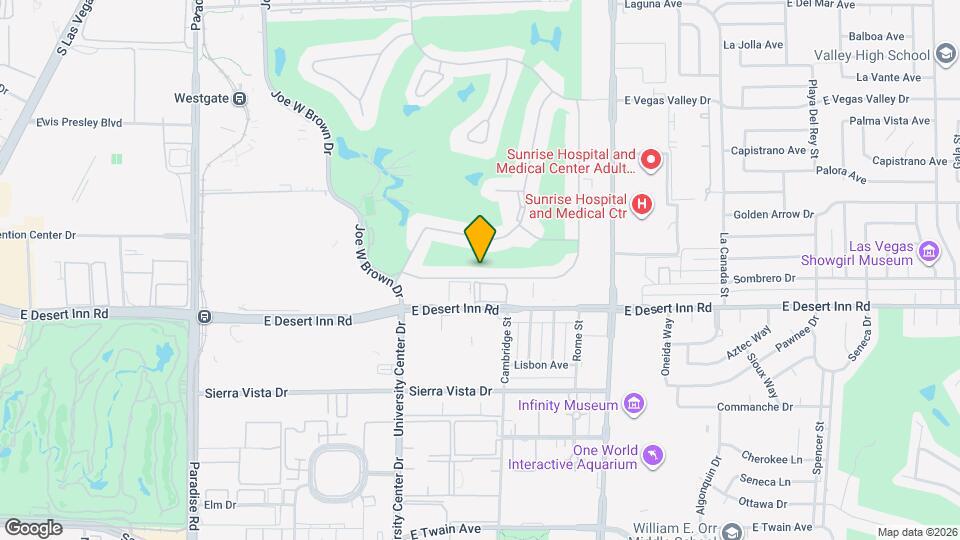 968 Pinehurst Dr Map and Location Details