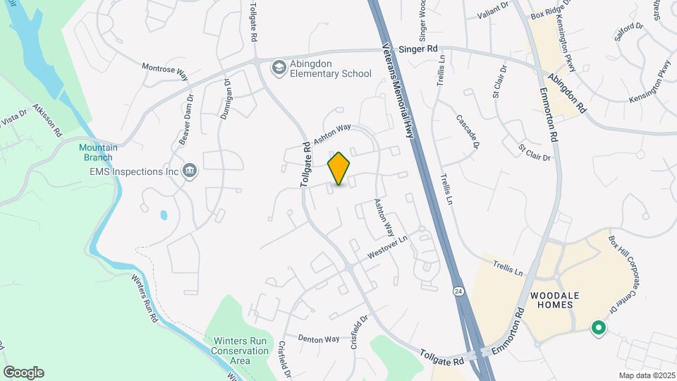 309 Overlea Pl Map and Location Details