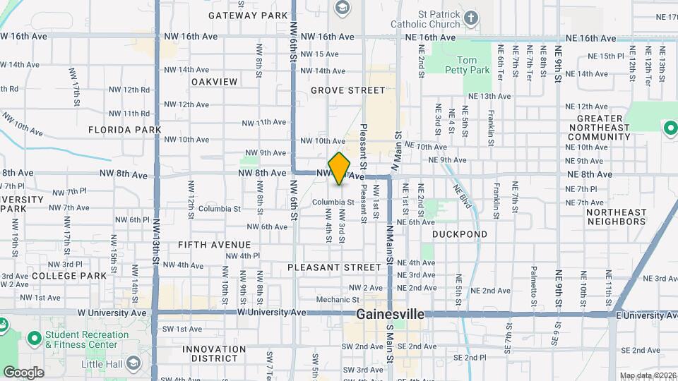 720 NW 3rd St Map and Location Details