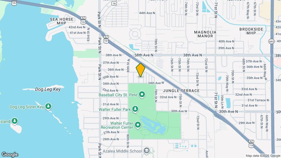 3451 79th St N Map and Location Details
