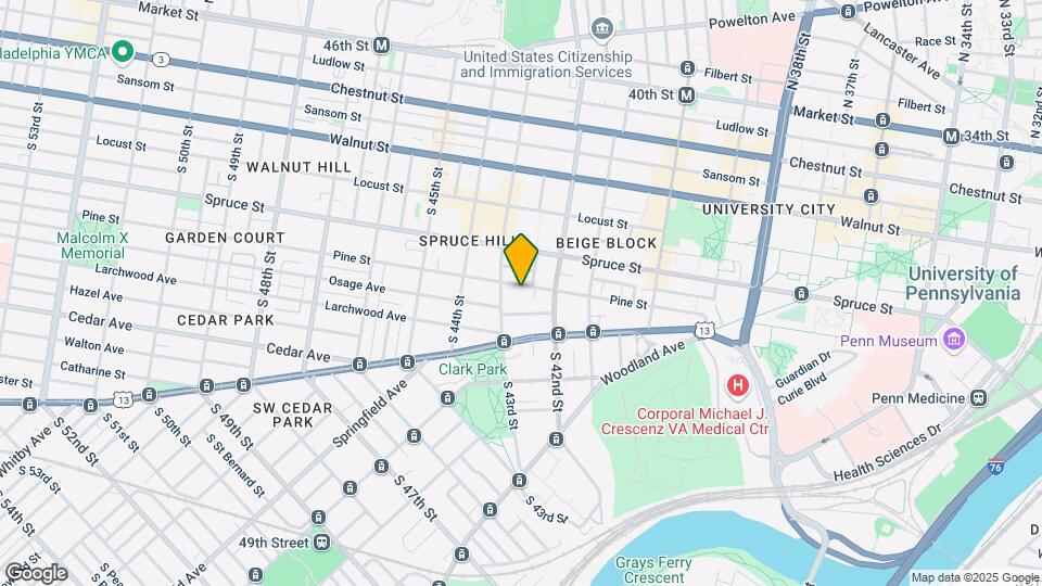 4226 Pine St Mapa y Detalles de la Ubicación