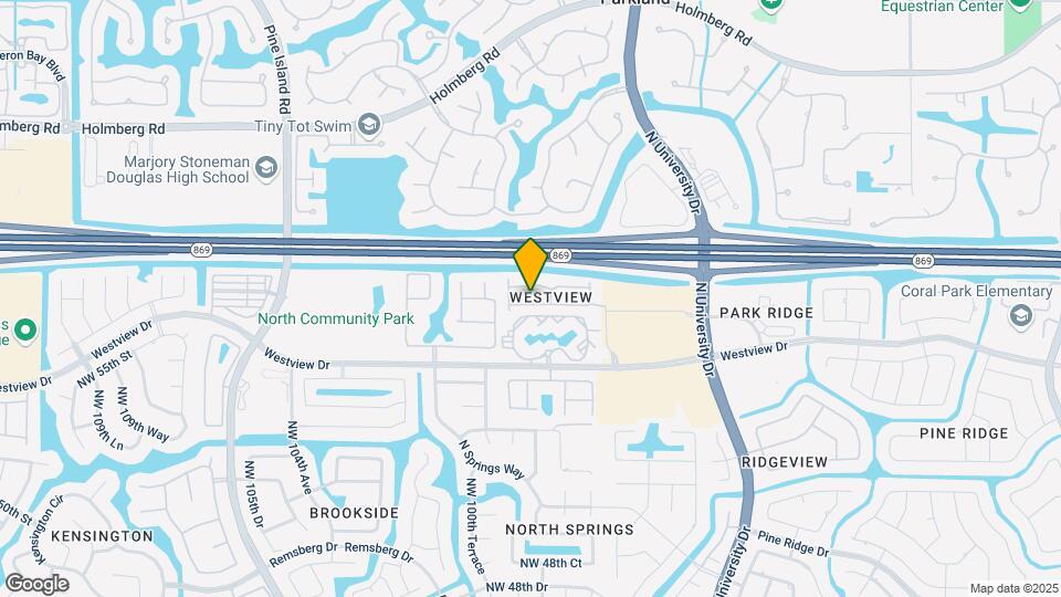 9951 NW 56th Pl Mapa y Detalles de la Ubicación