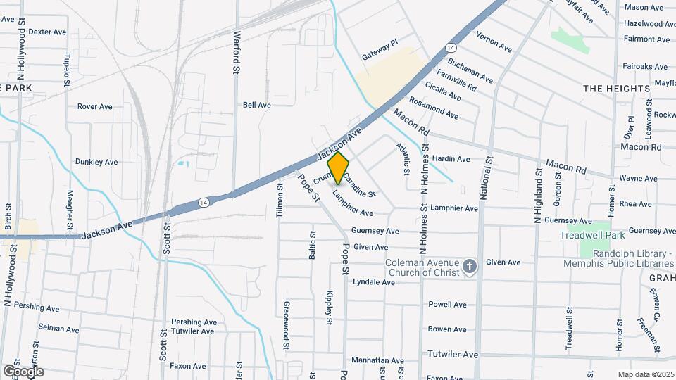 3130 Lamphier Ave Map and Location Details
