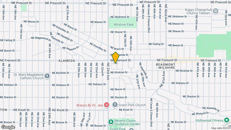 3433 NE 34th Ave Map and Location Details