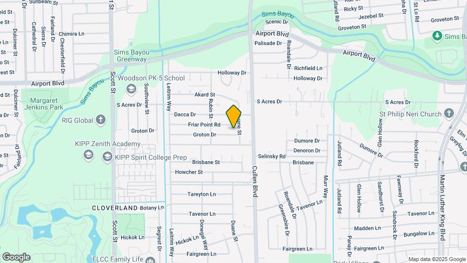 4415 Groton Dr Map and Location Details