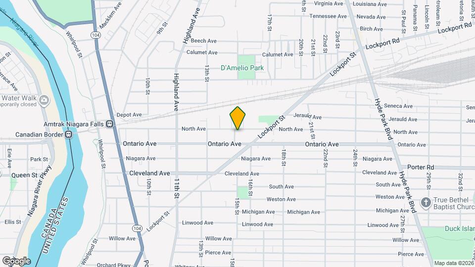 1361 North Ave Map and Location Details