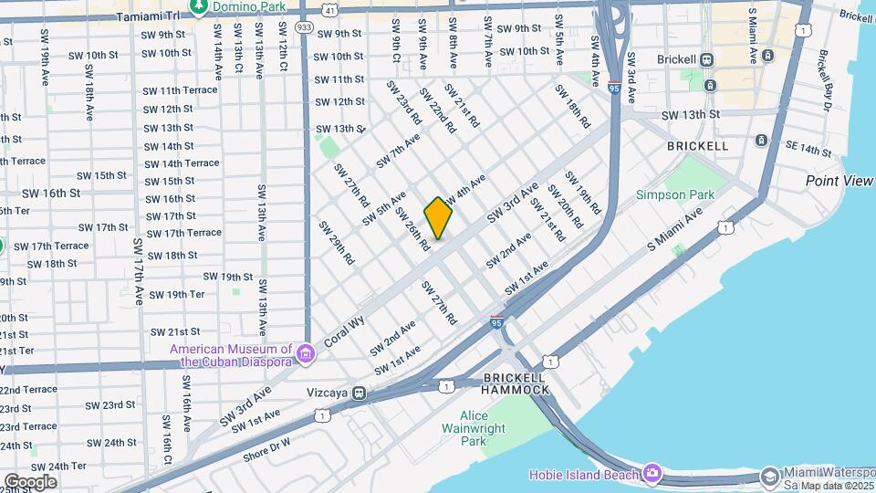 2530 SW 3rd Ave Map and Location Details