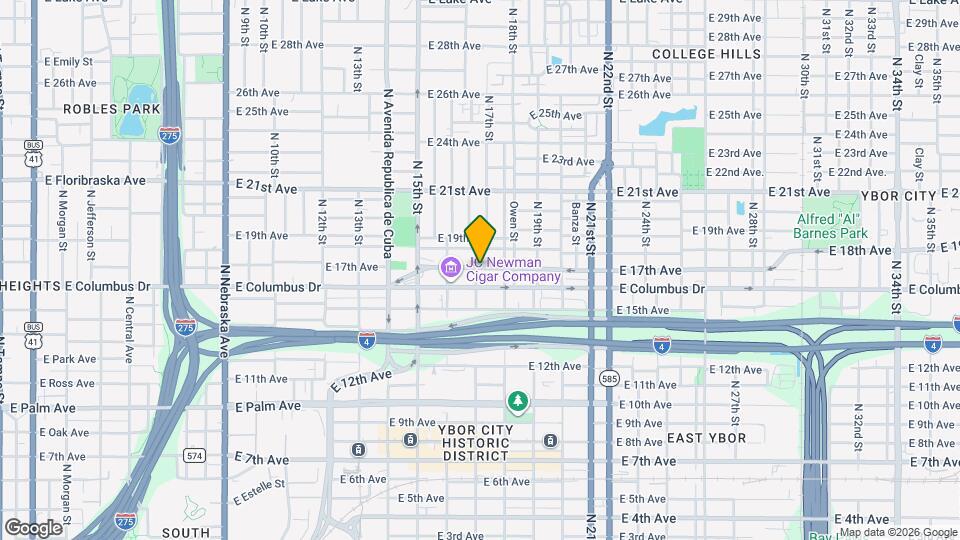 2709 N 17th St Map and Location Details