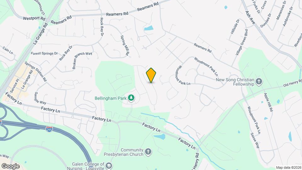 14236 Halden Ridge Way Map and Location Details