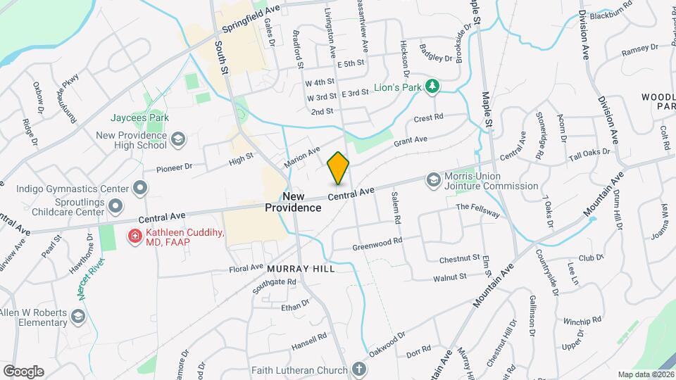 457 Central Ave Map and Location Details