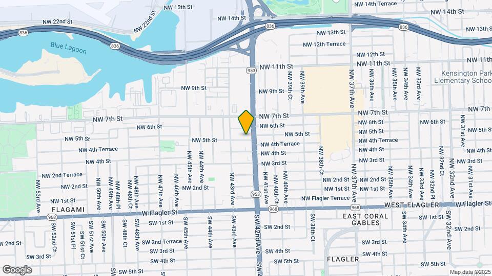4227 NW 5th St Map and Location Details