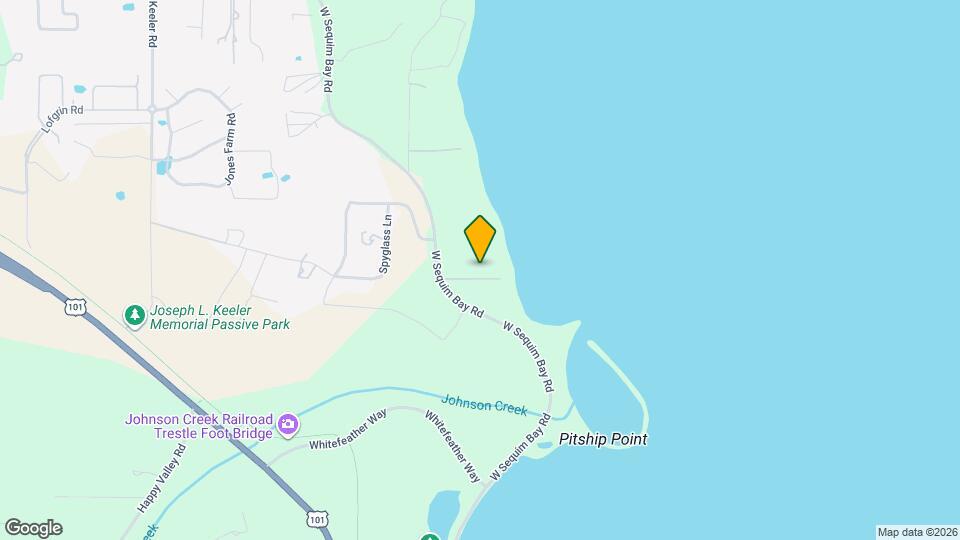 2209 W Sequim Bay Rd Mapa y Detalles de la Ubicación