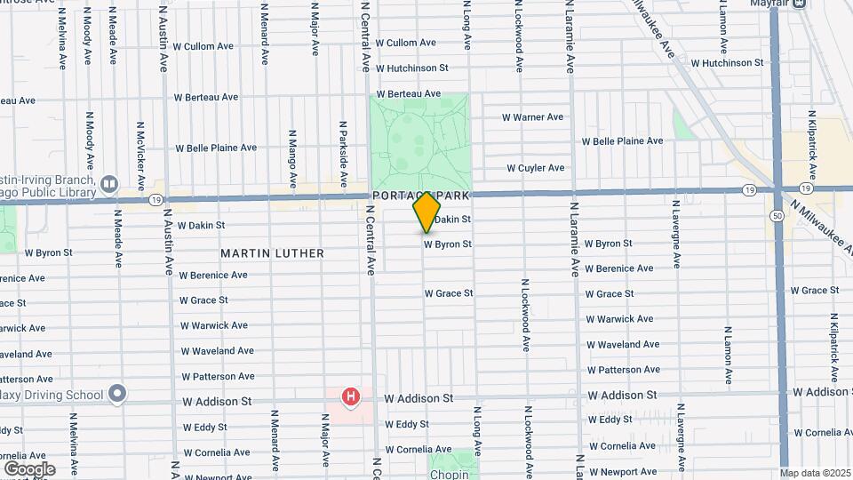 3905 N Linder Ave Map and Location Details