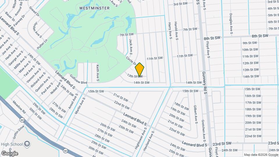 4713 13th St SW Map and Location Details