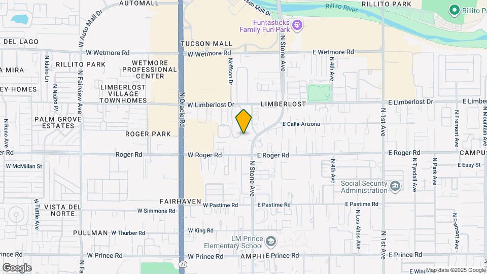4009 N Stone Ave Map and Location Details