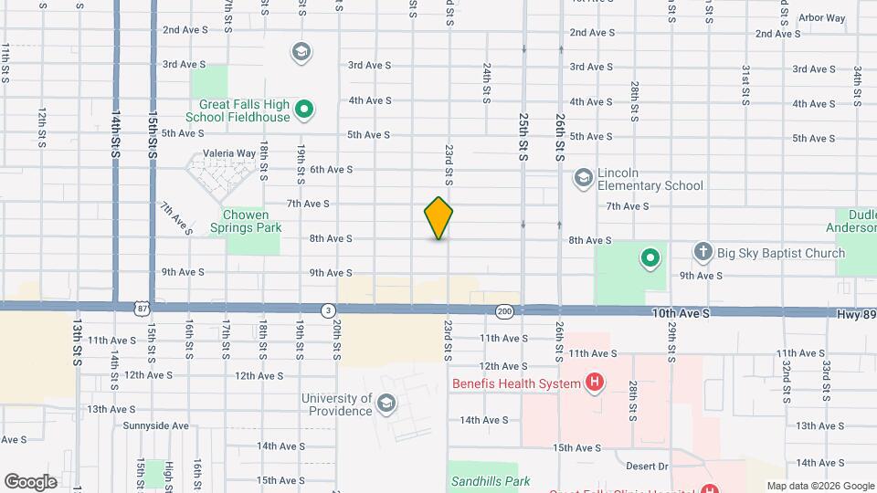 2222 8th Ave S Map and Location Details