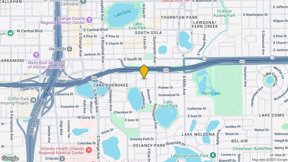 526 S Eola Dr Map and Location Details